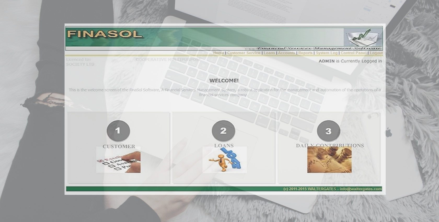 Finasol: Cloud-Based Thrift & Loans